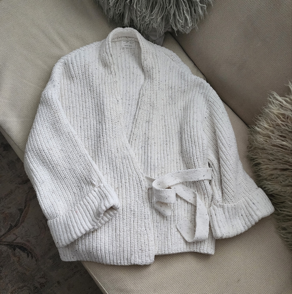 Paper Label Essentialism Blake Wrap Cardigan 🌿